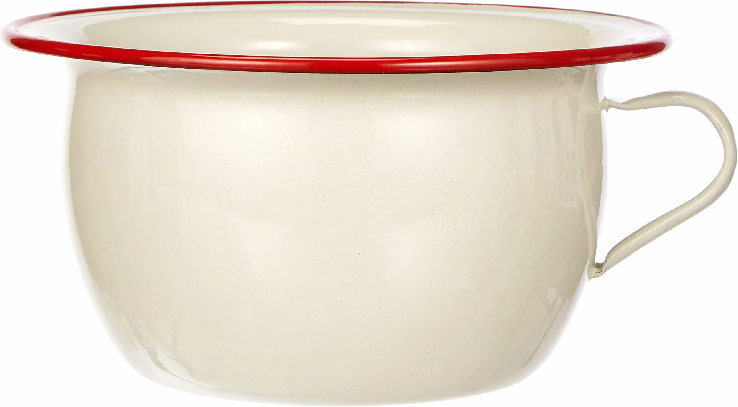 IBILI ORINAL Bordeaux 24 cm, stal nierdzewna, biały/czerwony