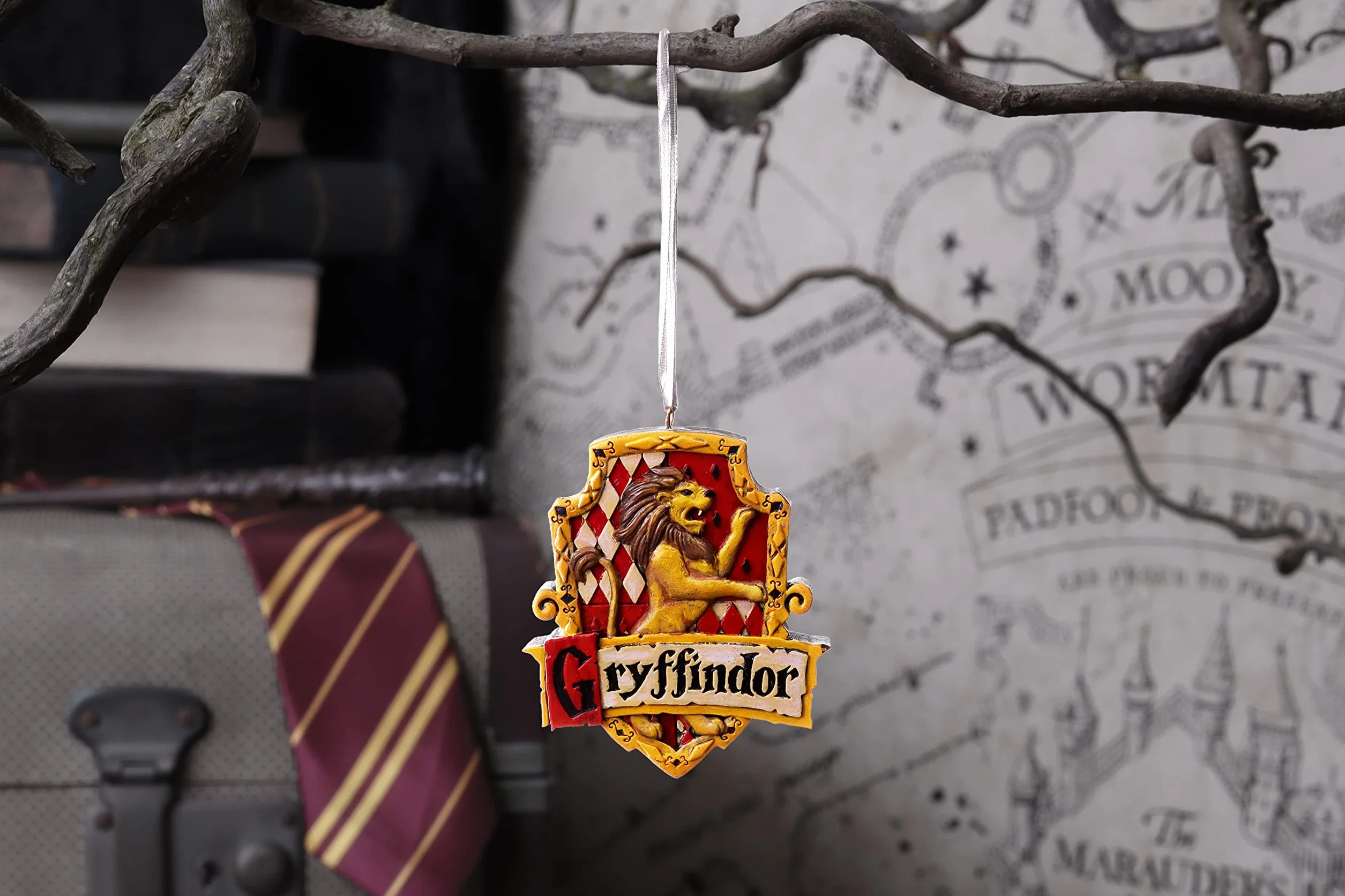 Nemesis Now Harry Potter Gryffindor wisząca ozdoba 8 cm, czerwona