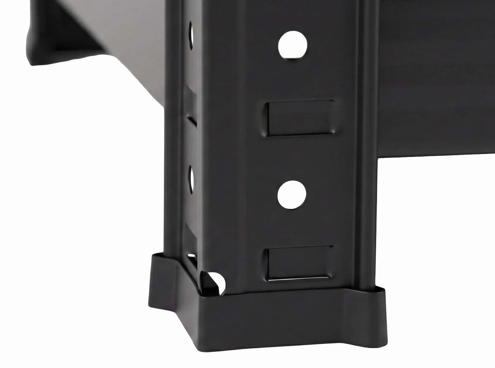 PROLINE Regał Metalowy Magazynowy 180x90x40 cm 5 Półek 875 kg Czarny Warsztatowy Garażowy Wciskany Bezśrubowy