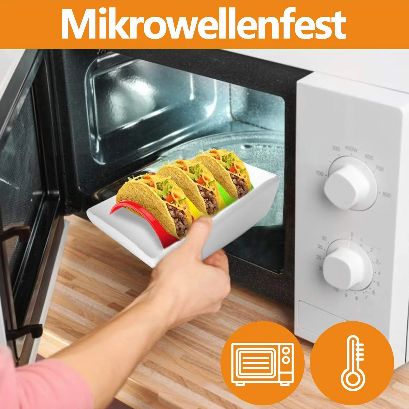 Taco uchwyt na taco, 32 sztuki, taco taco, twardy plastik, stojak taco, stojak do restauracji, domu