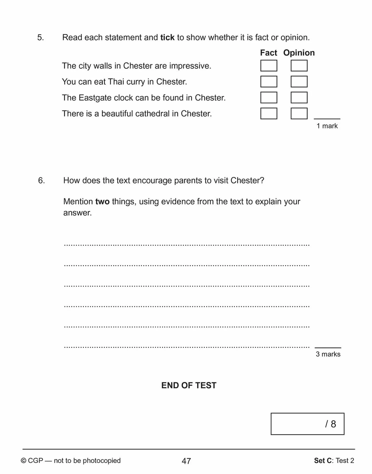 KS2 English SAT Buster 10-Minute Tests: Reading - Book 1 (for the 2027 tests)