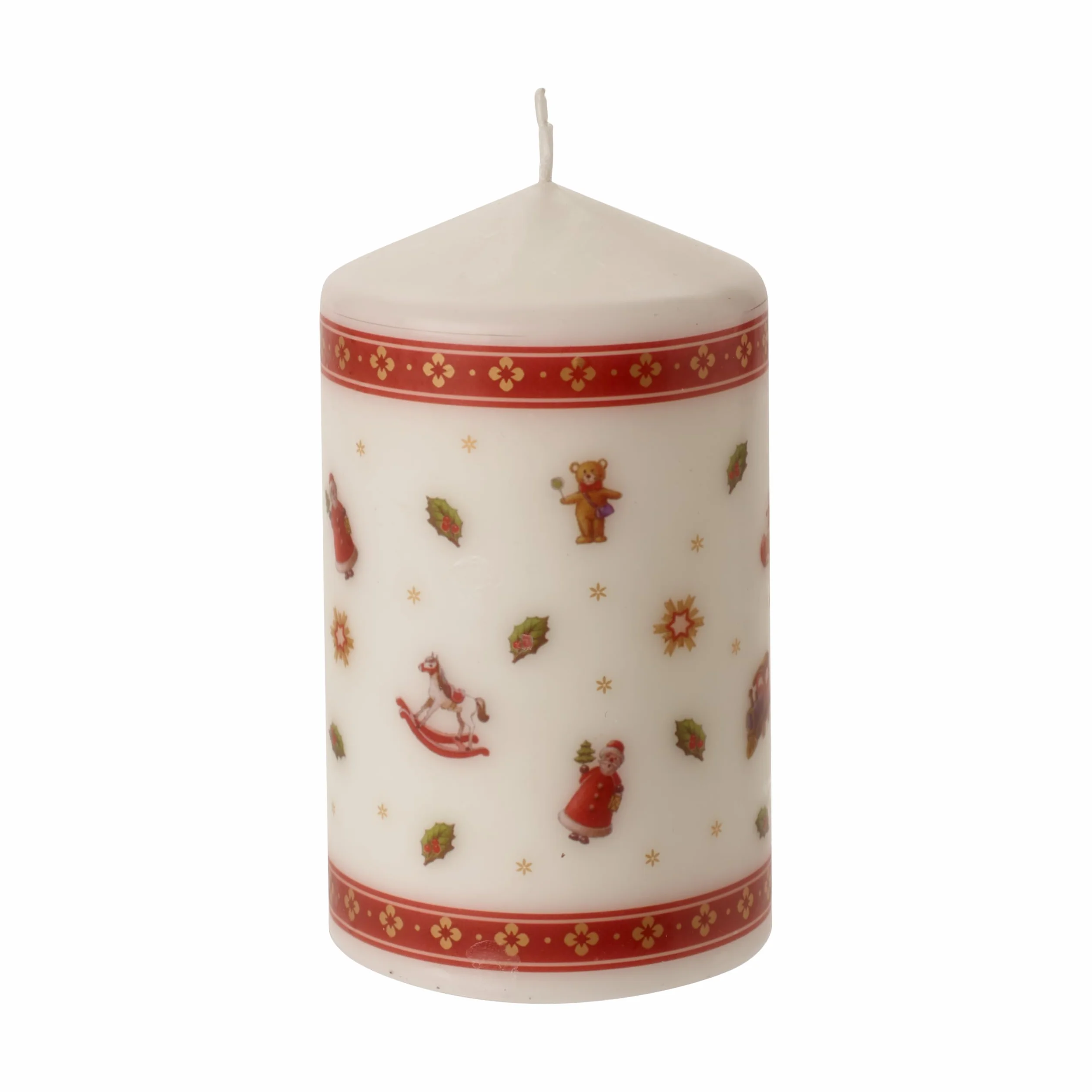 Villeroy & Boch Świąteczna świeca zimowa specjalna, wielokolorowa, 7 x 12 cm