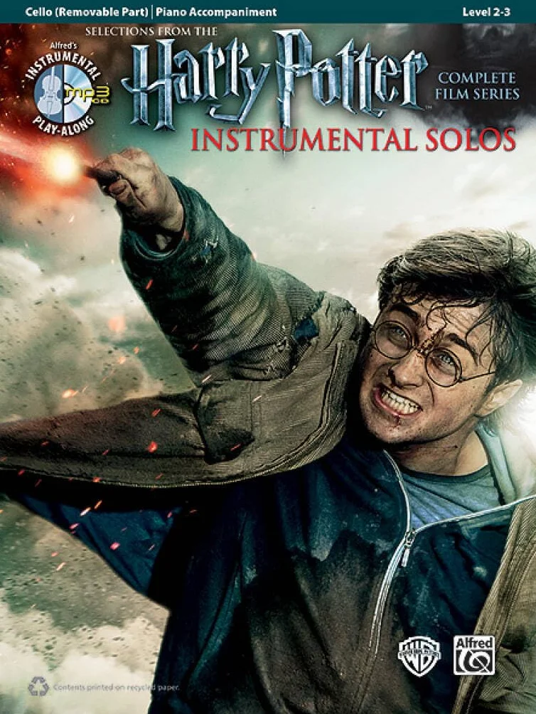Harry potter instrumental solos - from the complete film series - violoncelle + media online