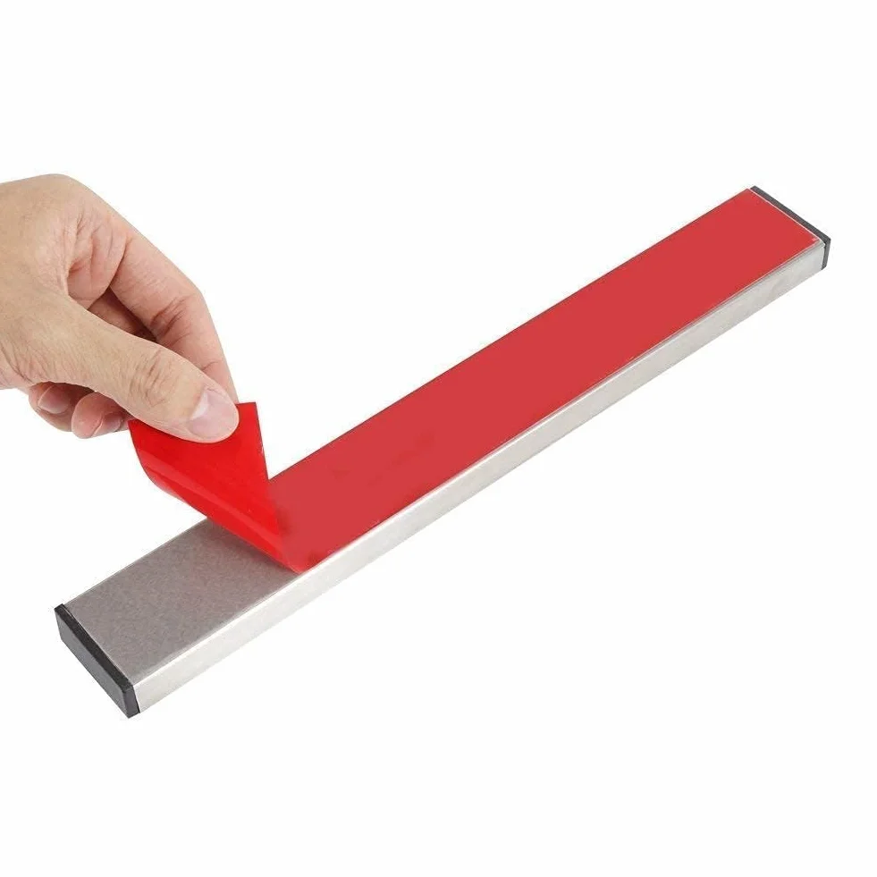 Magnetyczny pasek noża ze stali nierdzewnej - uniwersalny, mocny 13-calowy magnetyczny pasek noża, używany jako uchwyt na nóż, stojak na noże, pasek na noże, uchwyt na gadżety kuchenne, uchwyt na narzędzia, organizator dostaw dzieł sztuki i H