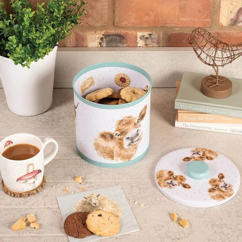 Wrendale Designs Hannah Dale - The Country Set Beczka na ciastka - 160 mm x 155 mm
