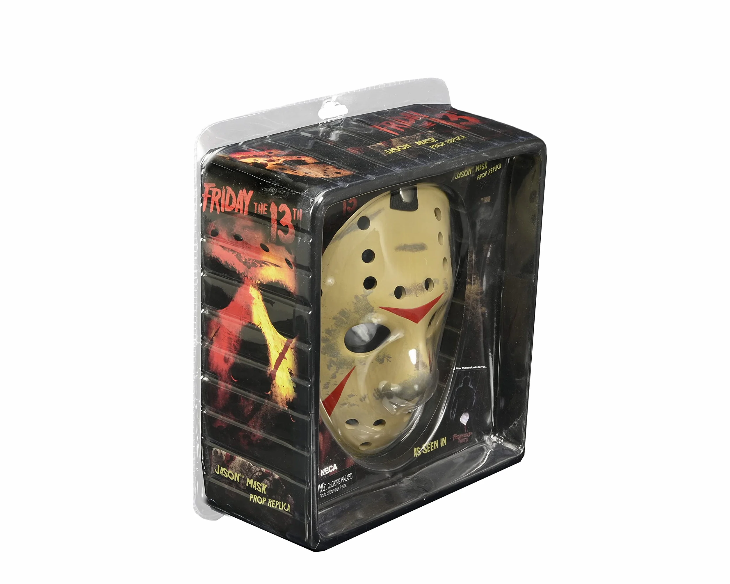 NECA Obrazy gwiazd Friday The 13th Part 3 Jason Prop Replika maski