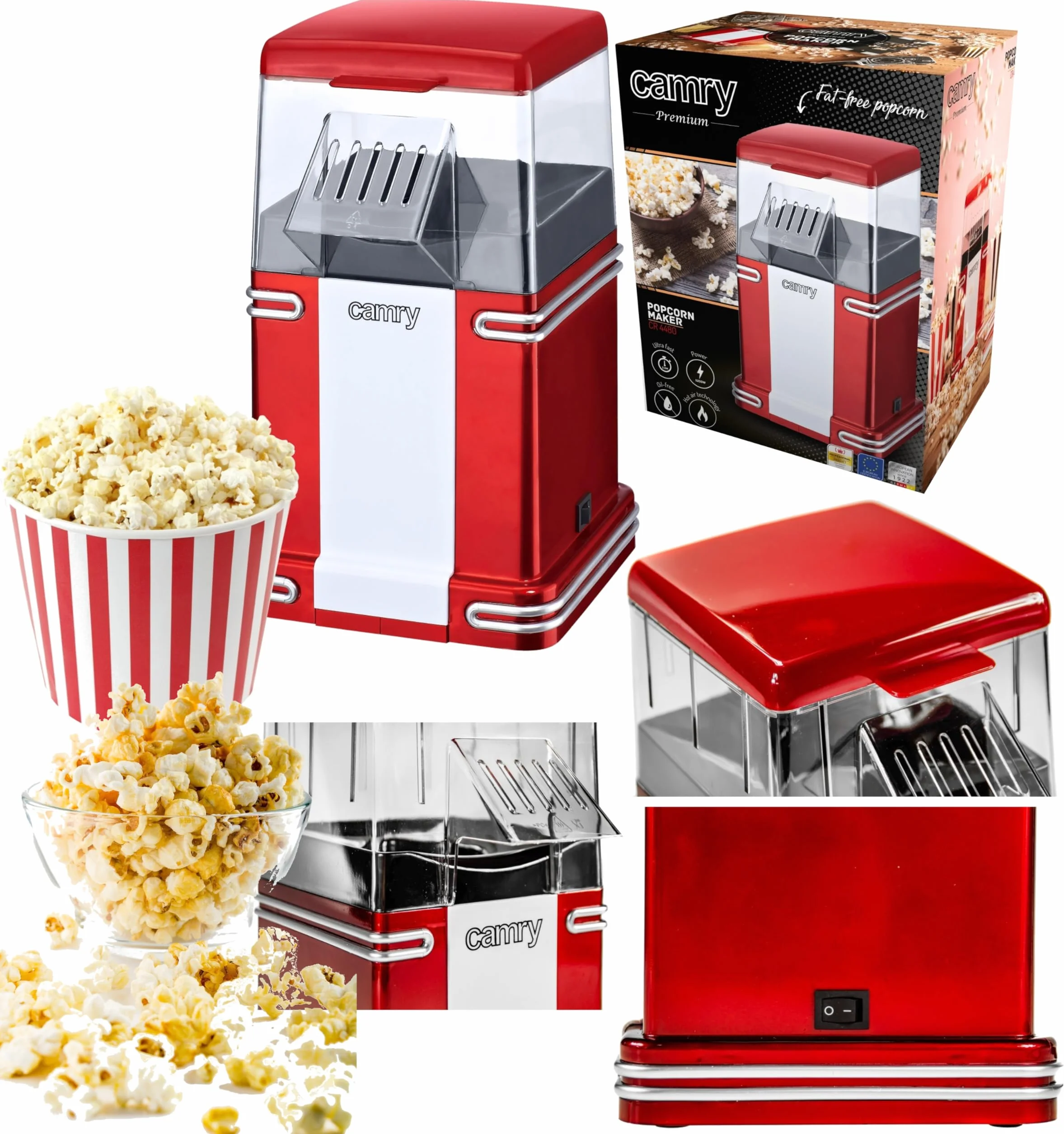 CR 4480 Maszyna do popcornu