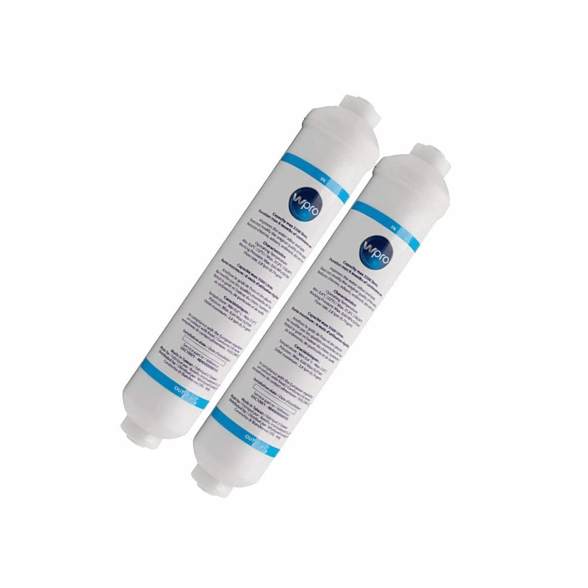 2 X Uniwersalny filtr USC100 WPRO do lodówki US: Samsung, LG, Whirlpool, Daewoo, Haier