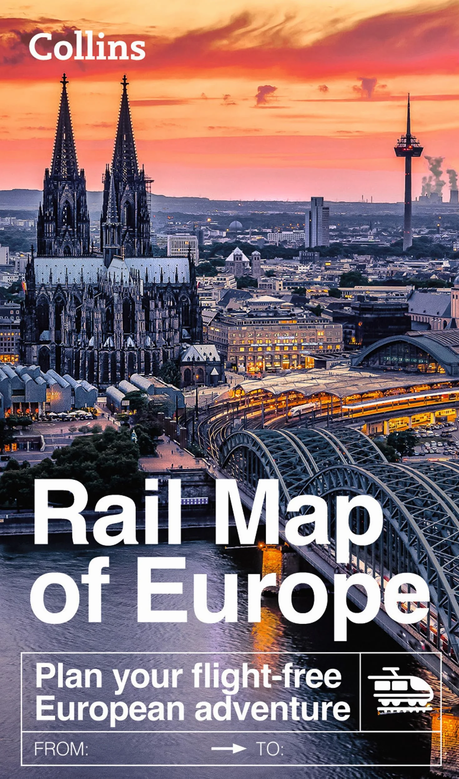 Collins Rail Map of Europe: Plan your flight-free European adventure
