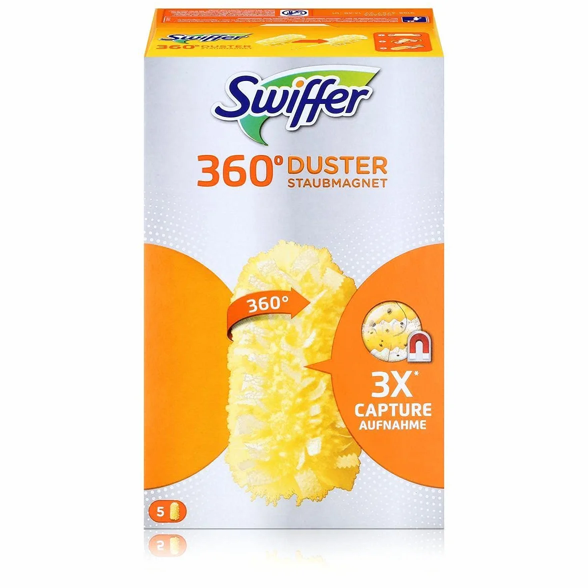 Swiffer Wymienne Końcówki do Miotełki do Kurzu 5 szt Żółte