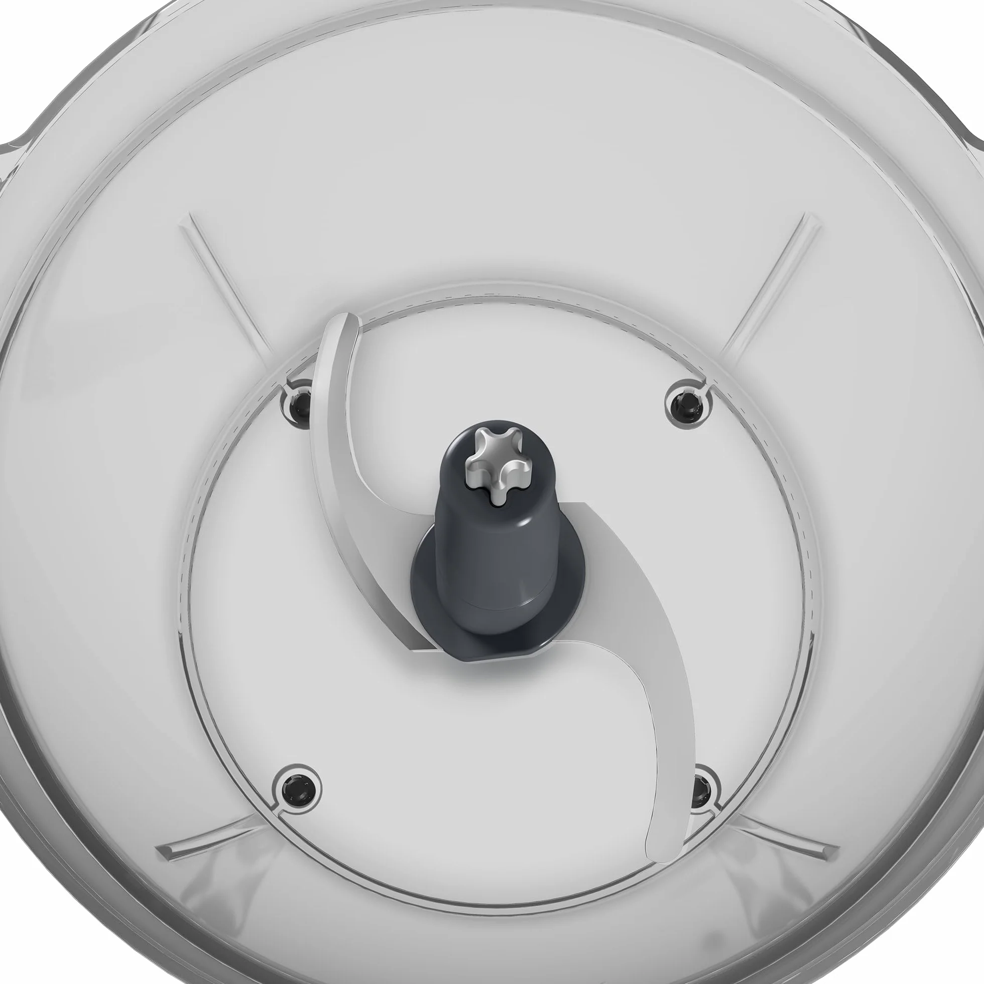 Grundig CH 5320 rozdrabniacz, 500 W, 2 noże ze stali nierdzewnej, szklany pojemnik 0,5 l, 2 stopnie, podkładka antypoślizgowa, obsługa jedną ręką, blokada bezpieczeństwa, szara/terakota