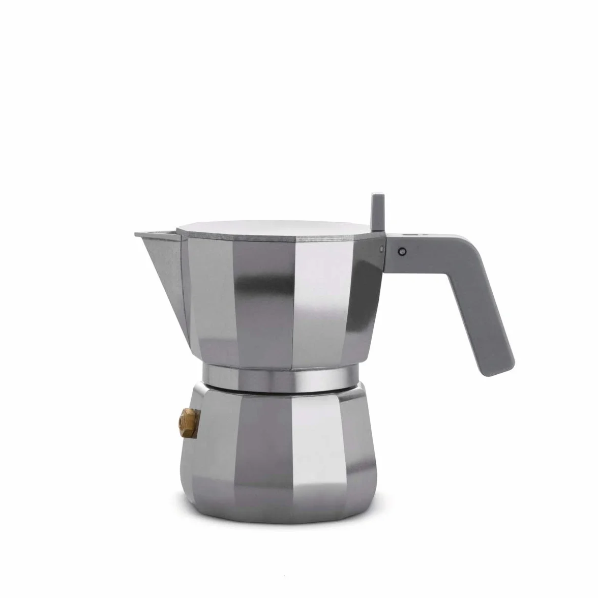 Moka, ekspres do kawy espresso, 1 filiżanka, szary