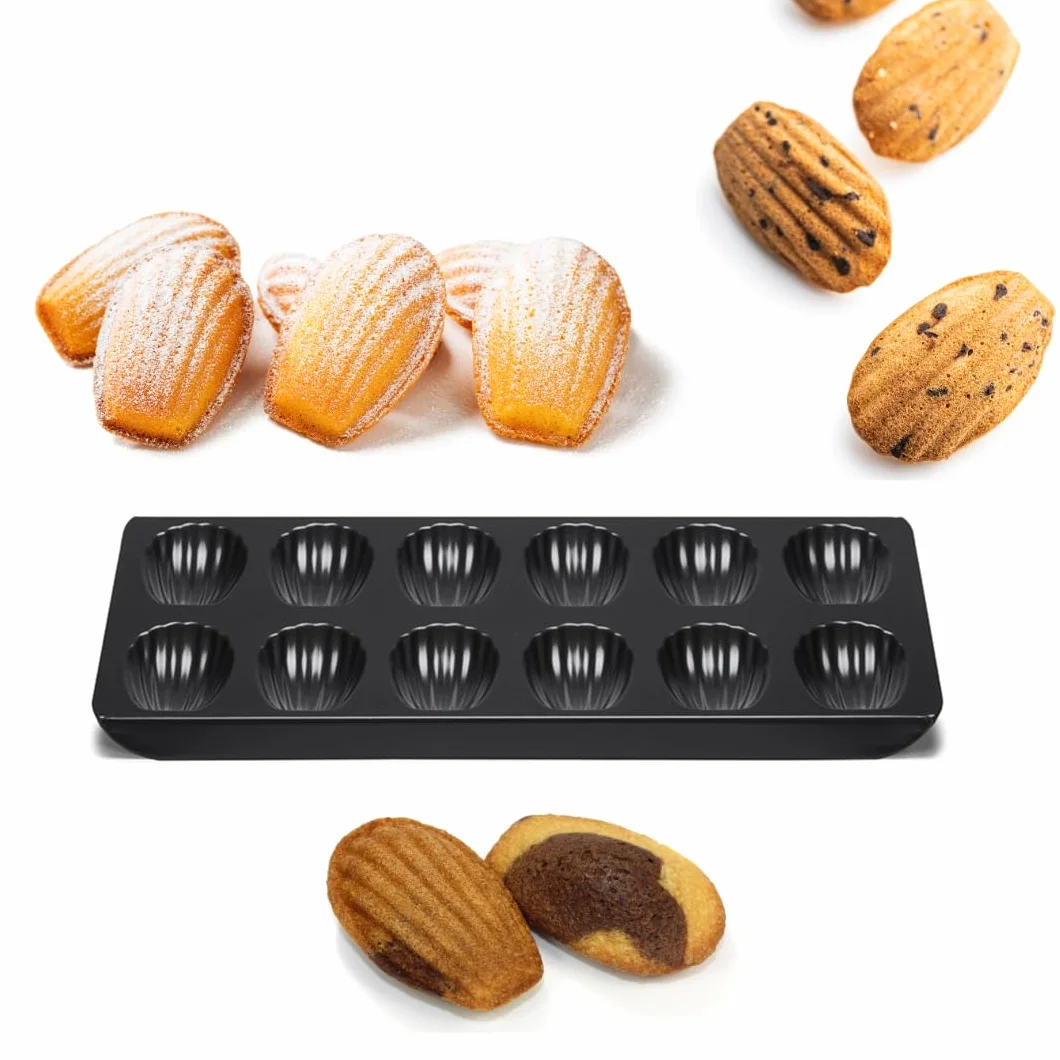 Patisse Kształt Madeleine, czarny