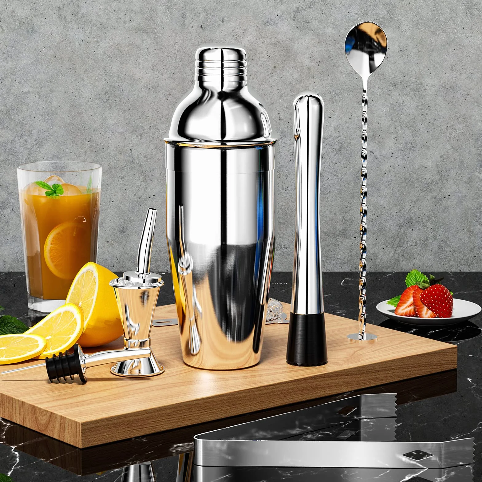 Newpop Zestaw shaker premium