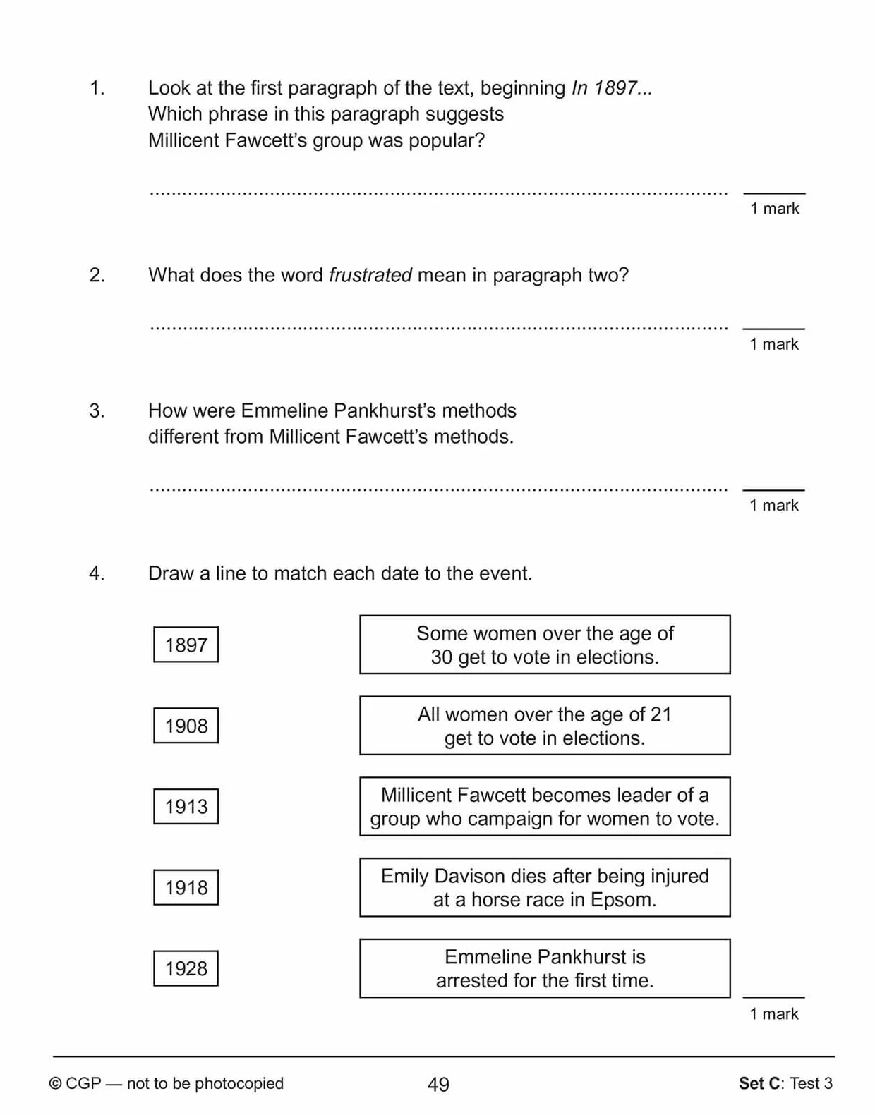 KS2 English SAT Buster 10-Minute Tests: Reading - Book 1 (for the 2027 tests)