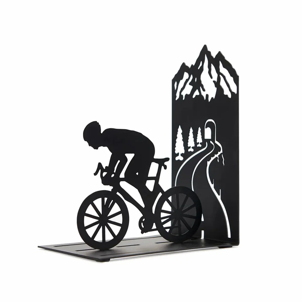 Balvi Podpórki do książek Le Tour Czarny Metal Rowerzysta