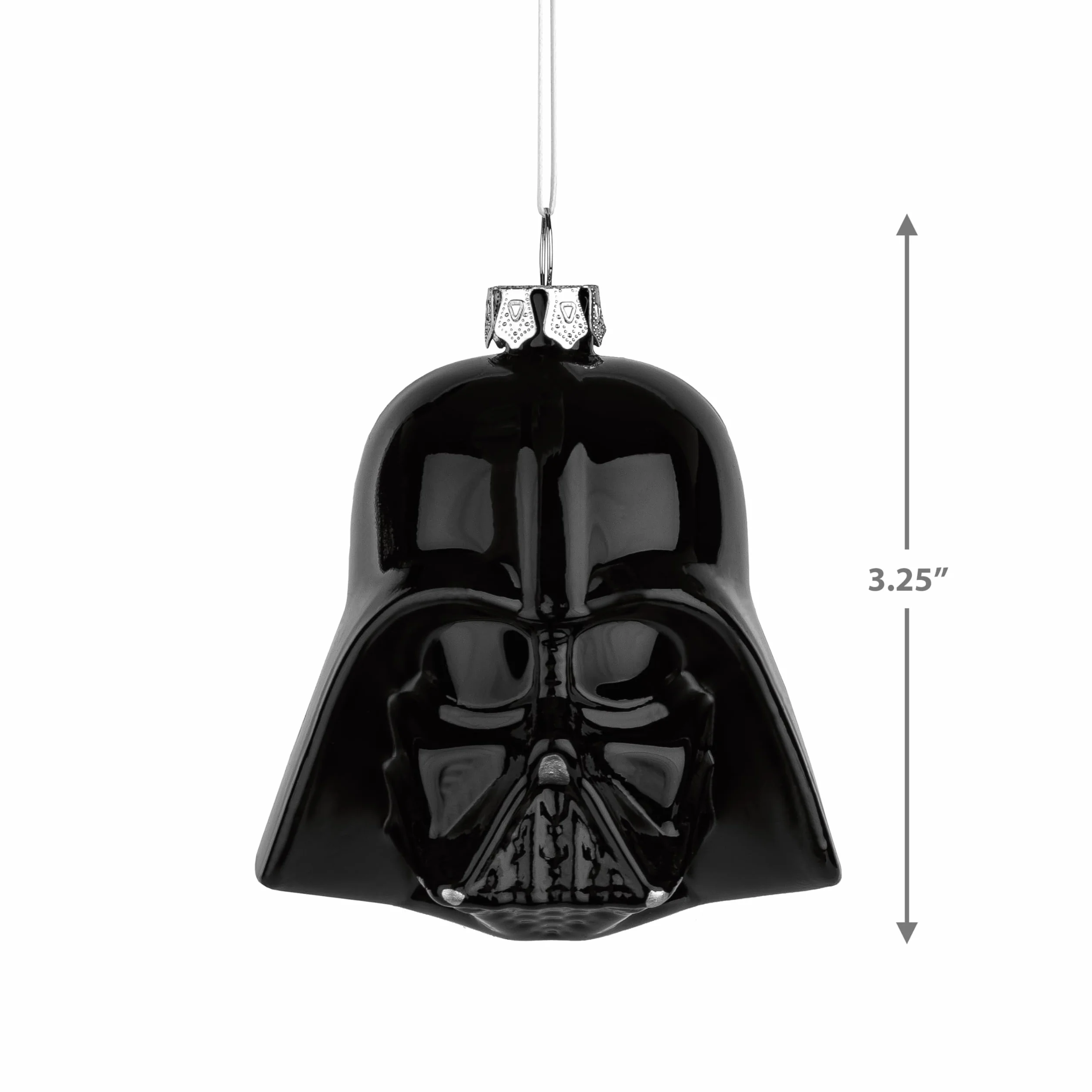 Hallmark Darth Vader szklana ozdoba, dekoracja choinki z motywem Gwiezdnych Wojen, wisząca ozdoba na Boże Narodzenie, prezenty na Boże Narodzenie