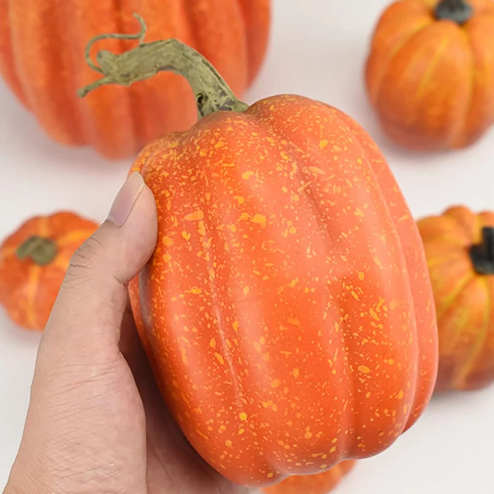 Sztuczna dynia jesienna dekoracja na Święto Dziękczynienia Halloween Boże Narodzenie