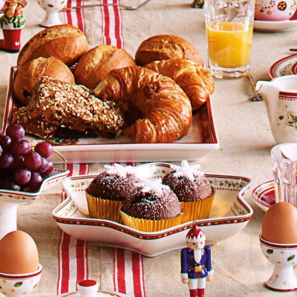 Villeroy & Boch Winter Bakery Delight Miska, Wielokolorowy, Ø 24.5 cm