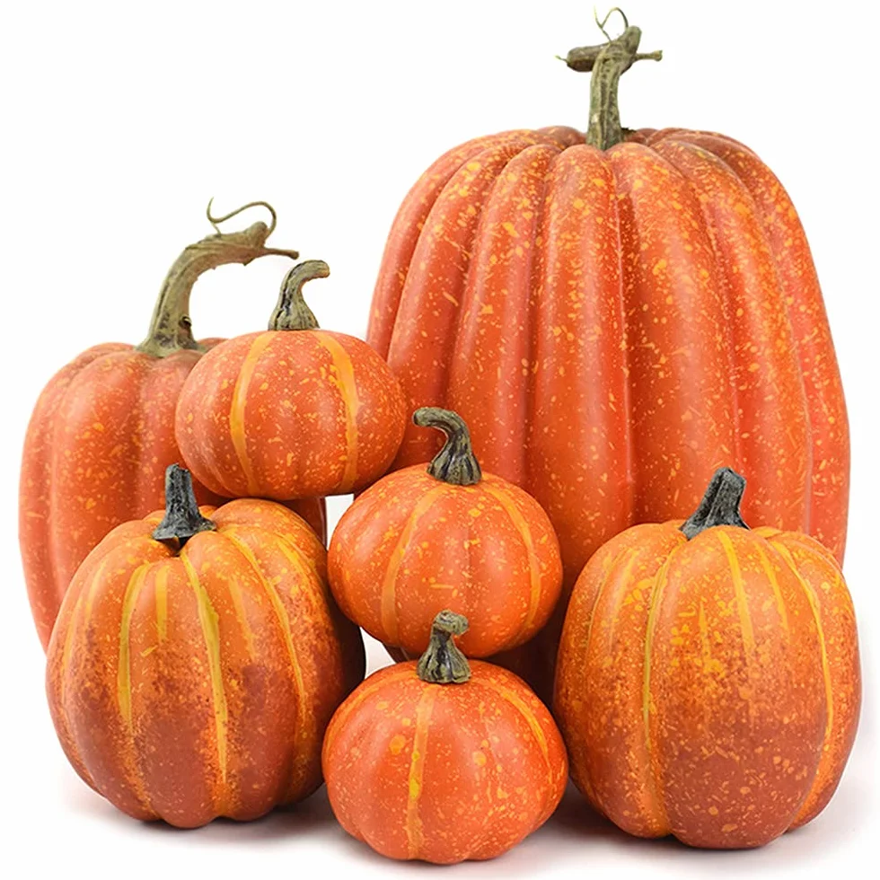 Sztuczna dynia jesienna dekoracja na Święto Dziękczynienia Halloween Boże Narodzenie