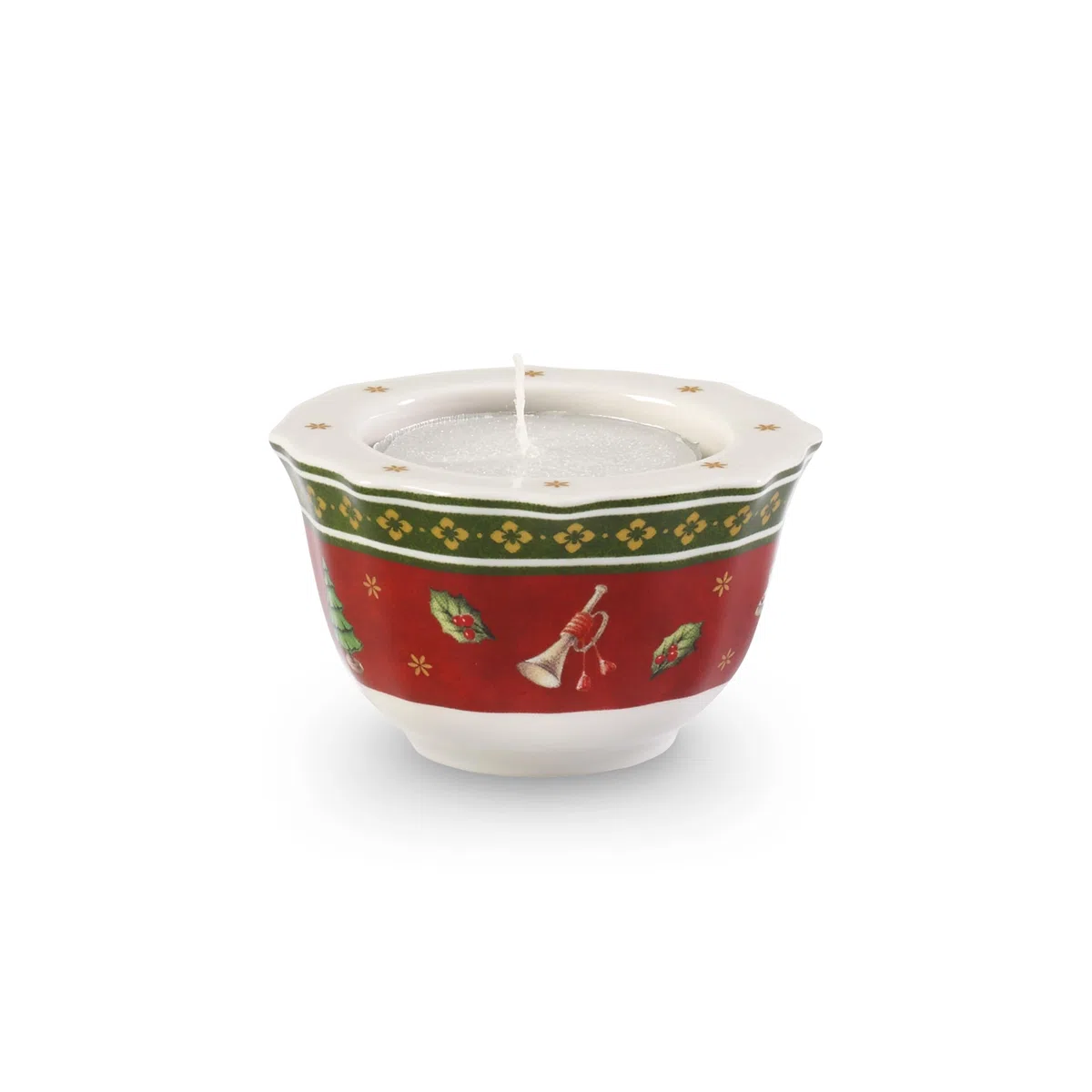 Villeroy & Boch Toy'S Delight Świecznik na Podgrzewacze, Czerwony, S