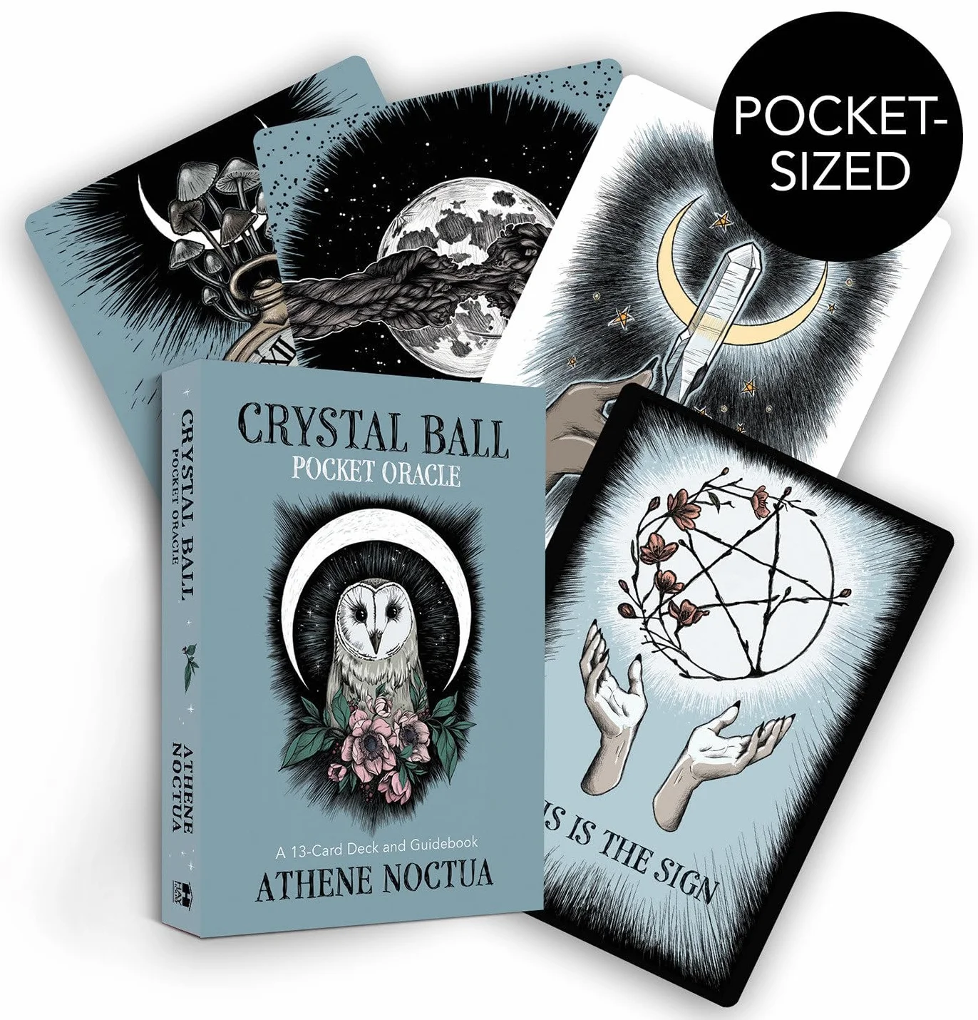 Crystal Ball Pocket Oracle: A 13-Card Deck and Guidebook