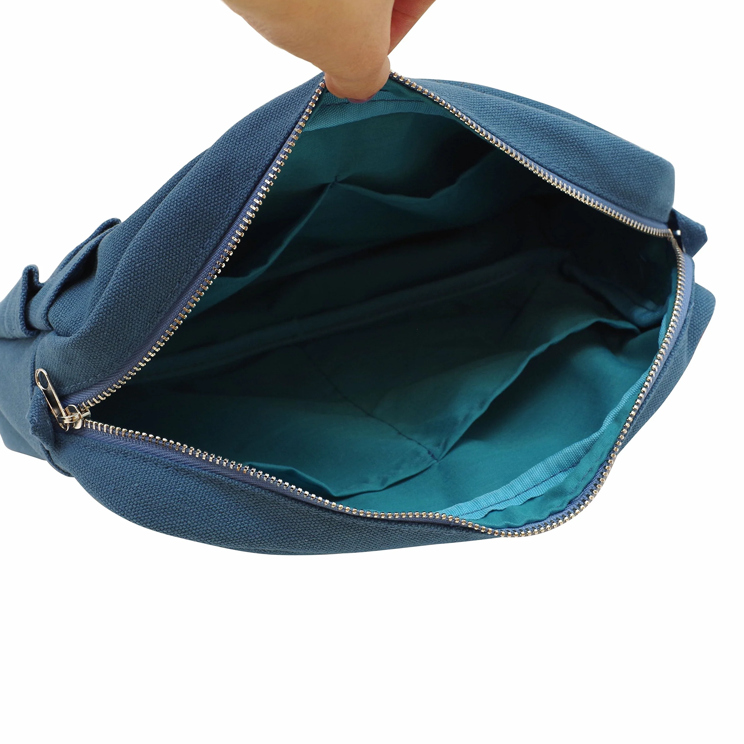Delfonics 500092 Wewnętrzna Transportowa Torba Rozmiar M, Żółte Bawełniane Etui, 10.5 x 7.25 x 2.56 in. / Medium, Kompaktowe