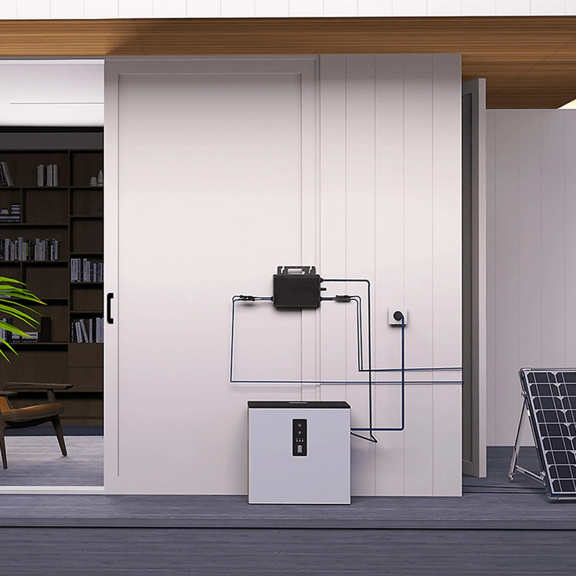 Hoymiles MS-A2 bateria słoneczna 2240 Wh LiFePo4 akumulator solarny do elektrowni balkonowych