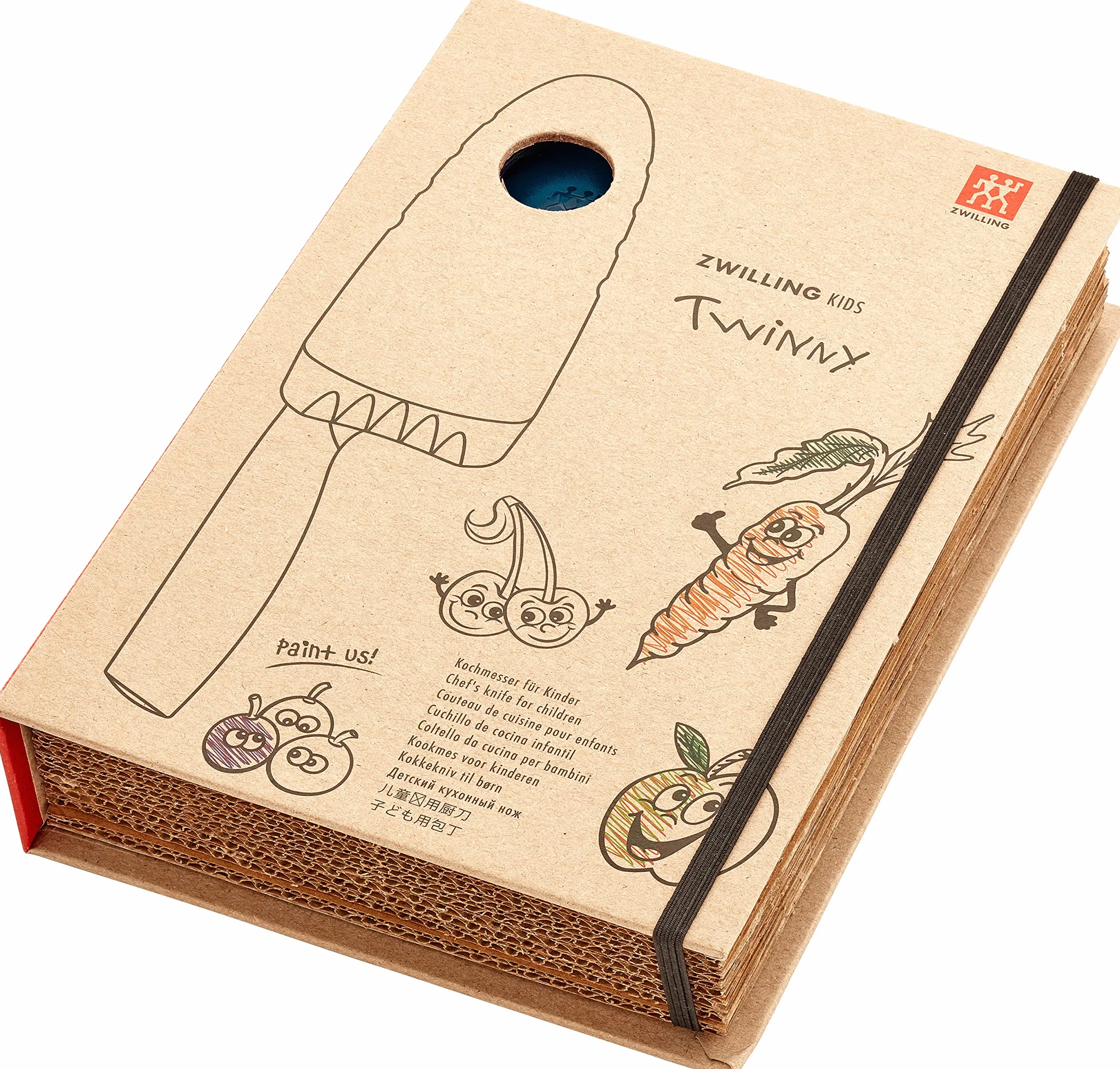 ZWILLING Twinny Kinderkochmesser 10 cm Edelstahl Blau