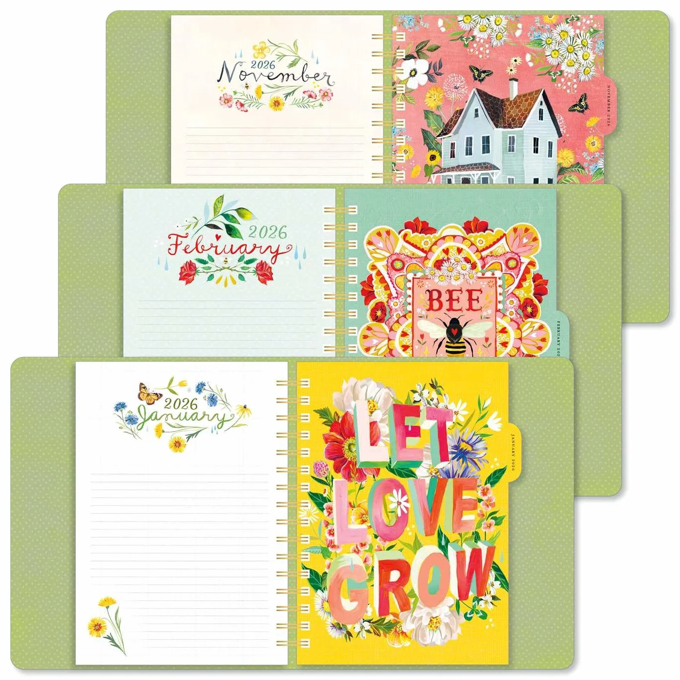 Katie Daisy 2026 Deluxe Weekly Planner: Flowers Always