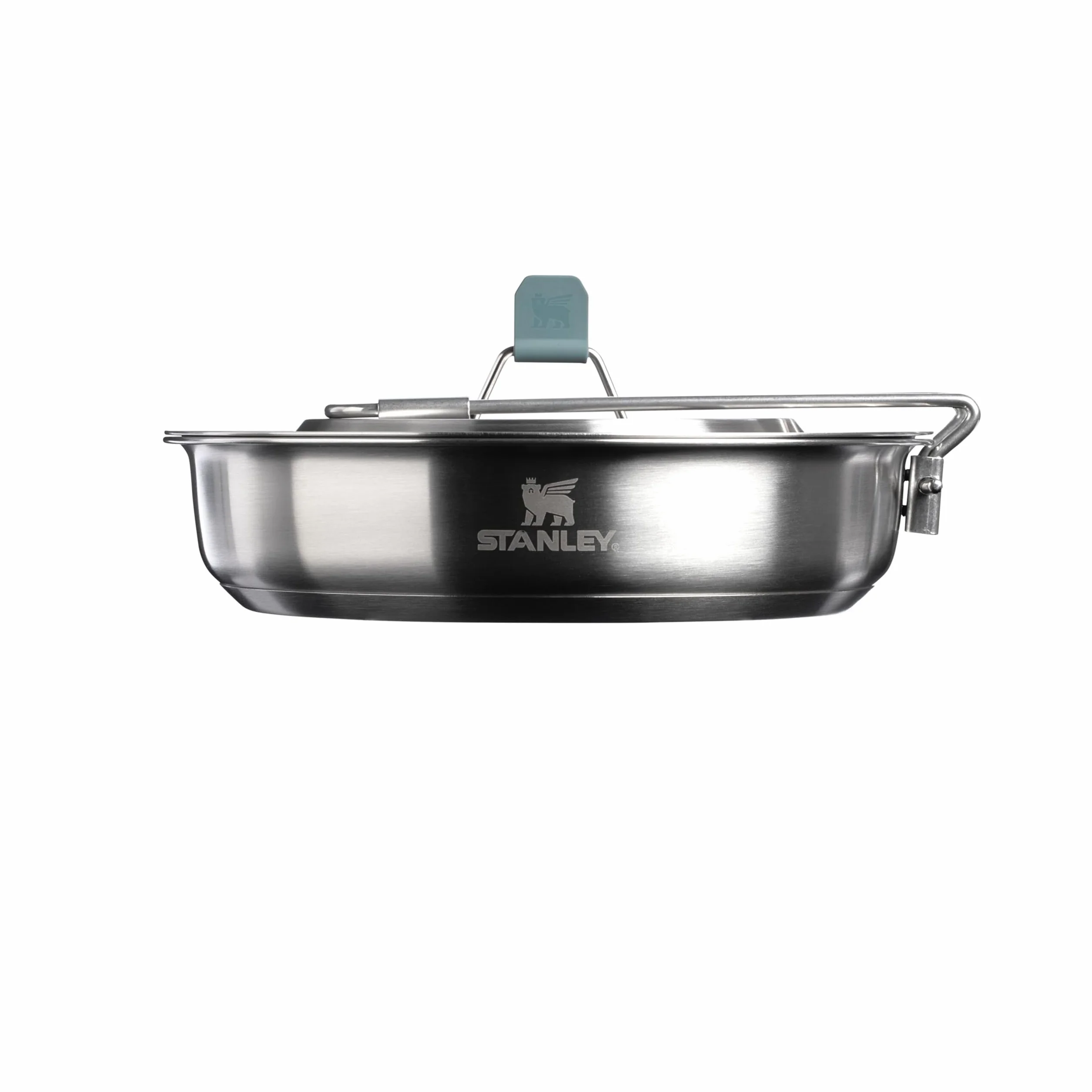 Stanley 1913 Adventure All-In-One Zestaw Patelni 0.94L - 12-Częściowy Zestaw Kempingowy - Stalowe Naczynia Kempingowe - Lekki Zestaw Patelni Na Trekking I Biwak - Shale/Charcoal