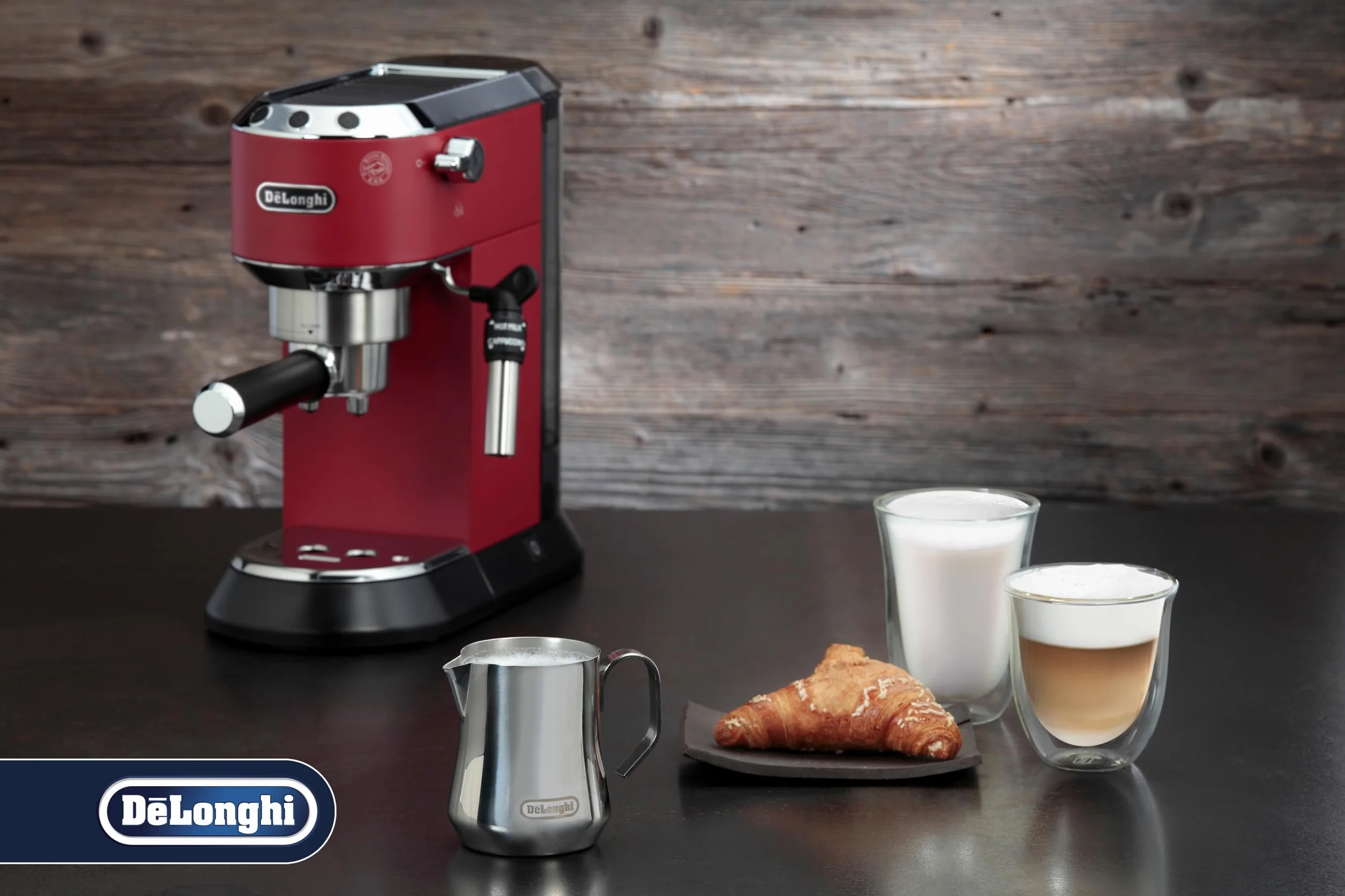 De'Longhi Dzbanek na Mleko 350 ml Srebrny
