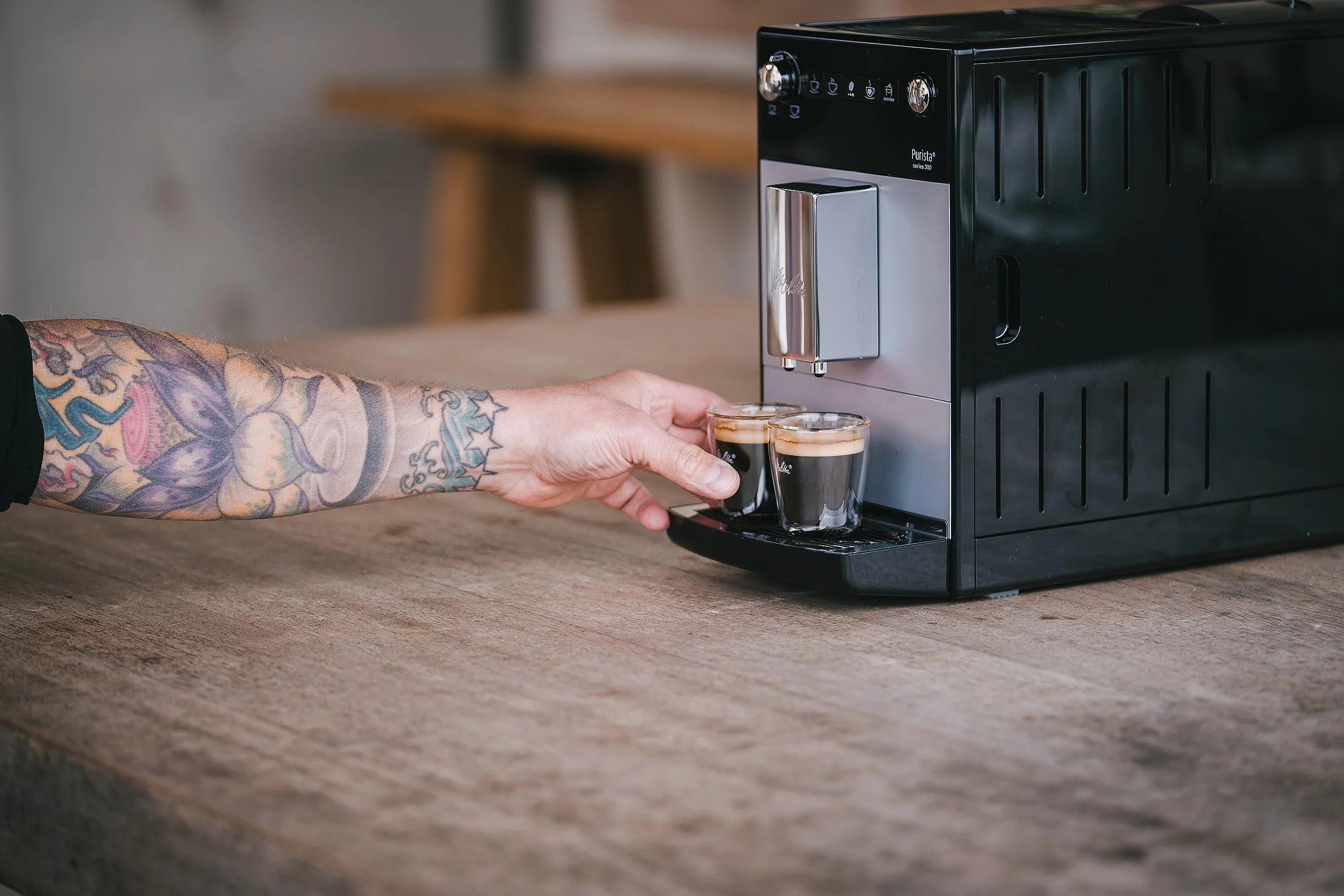 Melitta Purista Automatyczny Ekspres do Kawy, Srebrny, 1400W 220V