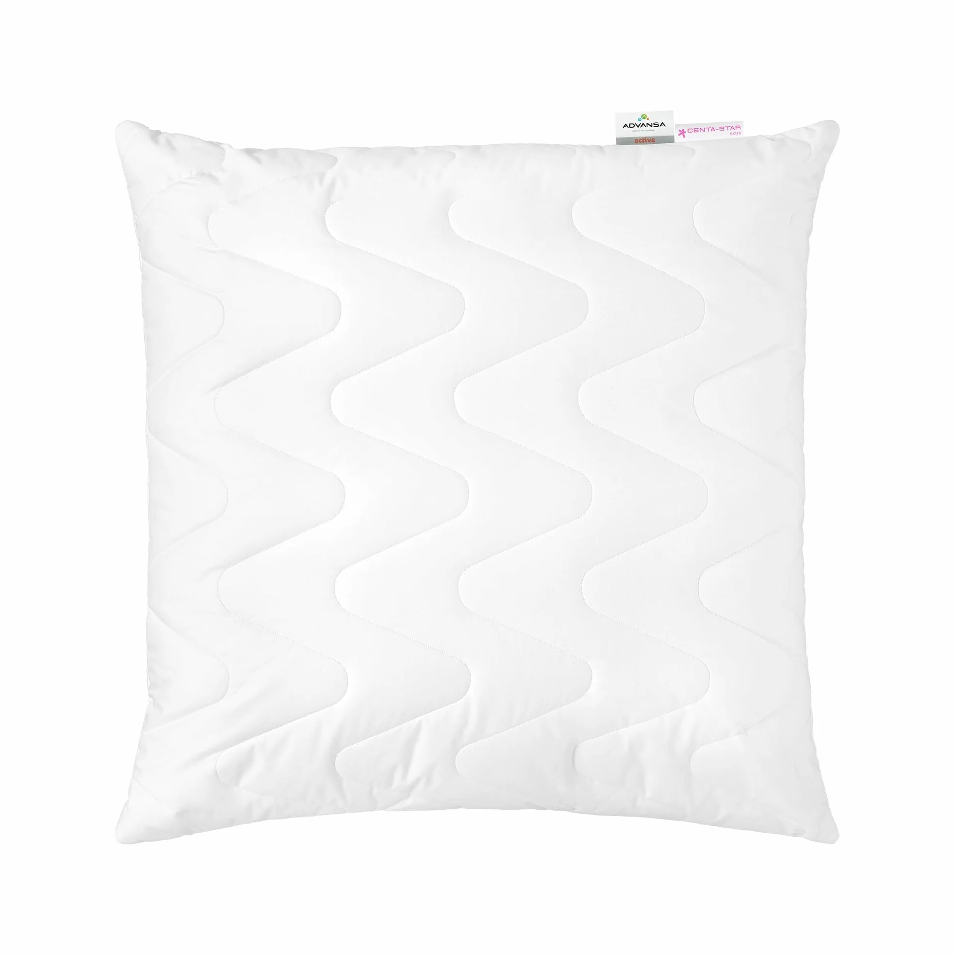 Centa-Star Poduszka sportowa Line rozmiar 80 x 80 cm kolor biały