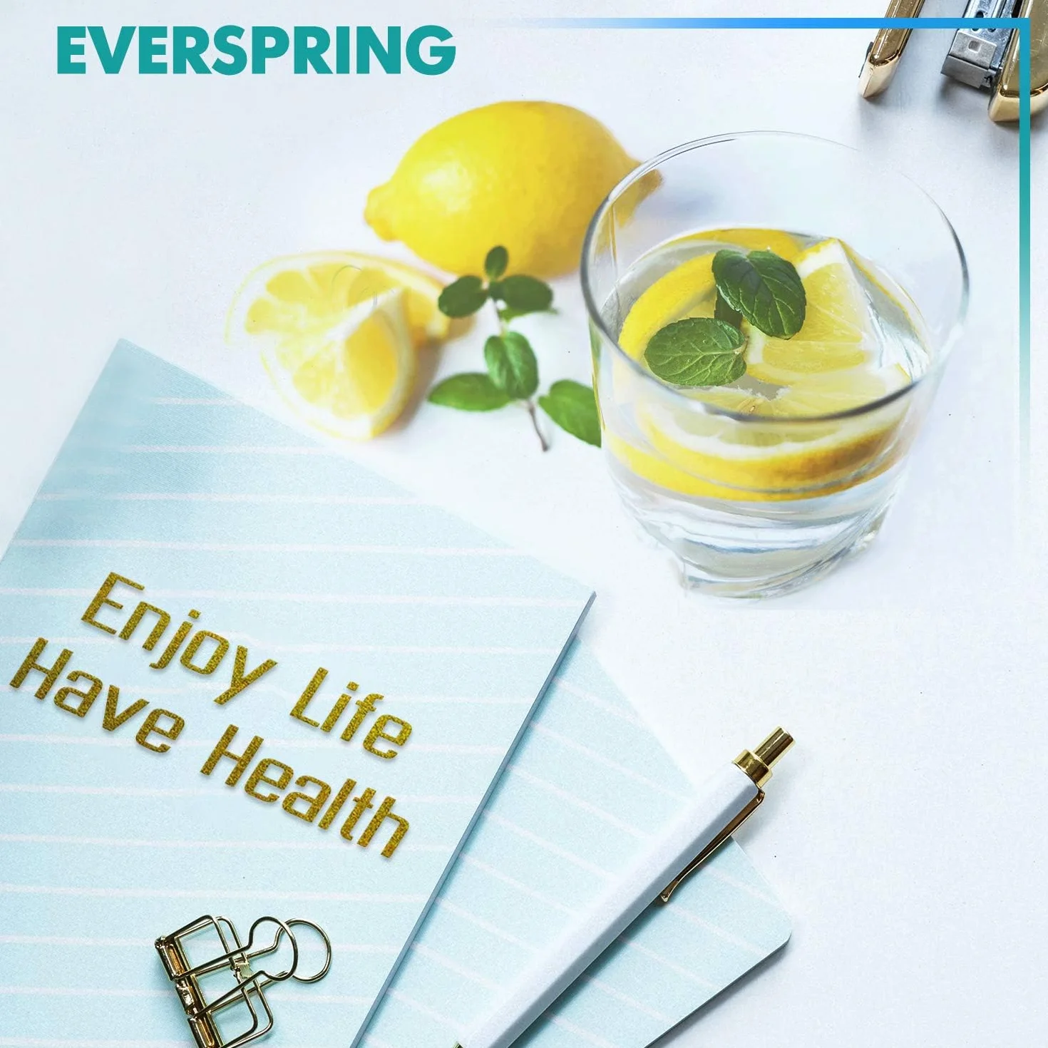 EVERSPRING Filtr wody do lodówki Kompatybilny z Samsung DA29-10105J, DA99-02131B, 2 sztuki