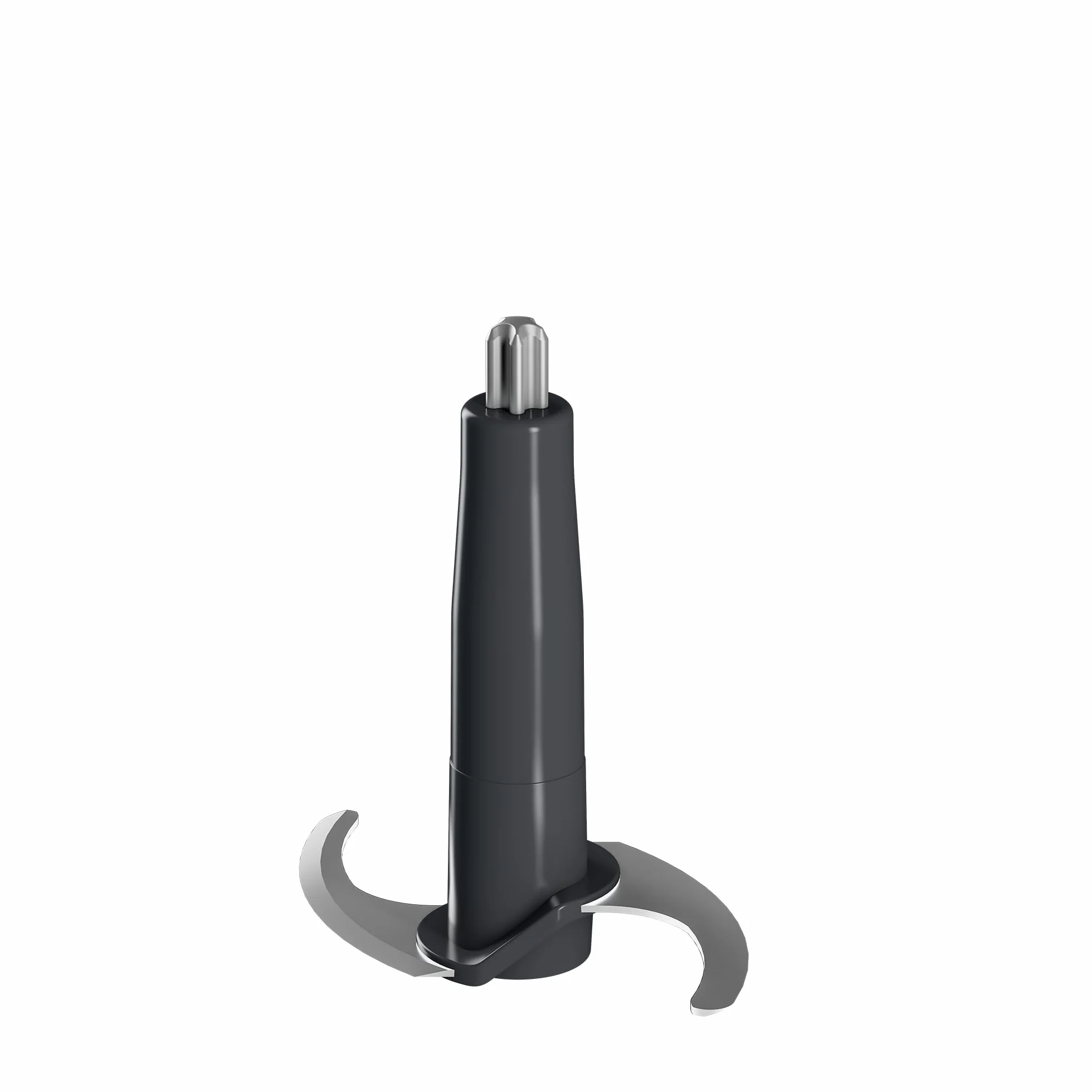Grundig CH 5320 rozdrabniacz, 500 W, 2 noże ze stali nierdzewnej, szklany pojemnik 0,5 l, 2 stopnie, podkładka antypoślizgowa, obsługa jedną ręką, blokada bezpieczeństwa, szara/terakota