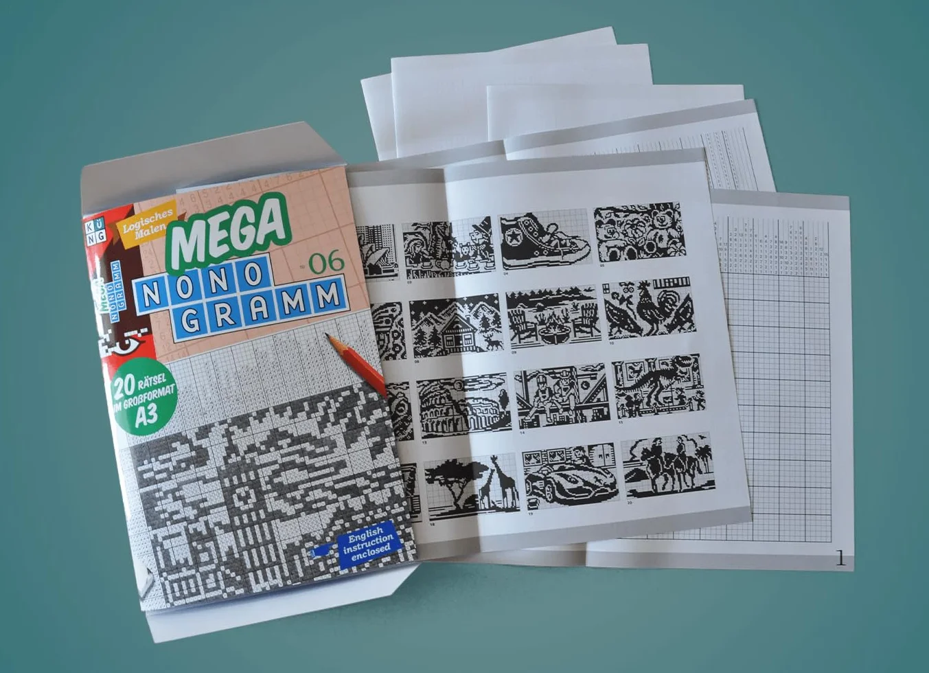 Mega-Nonogramm 06: limitierte Auflage