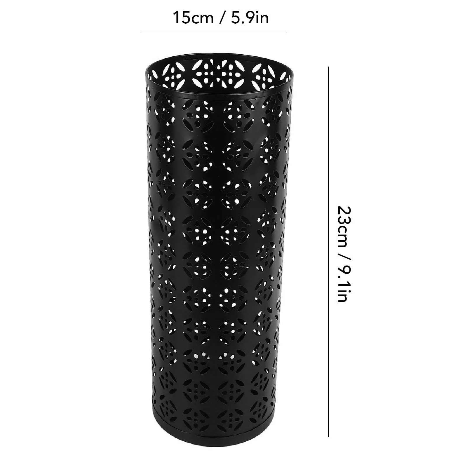 Uchwyt na Parasole Metalowy Stojak 70 x 55 x 45 cm do Przedpokoju