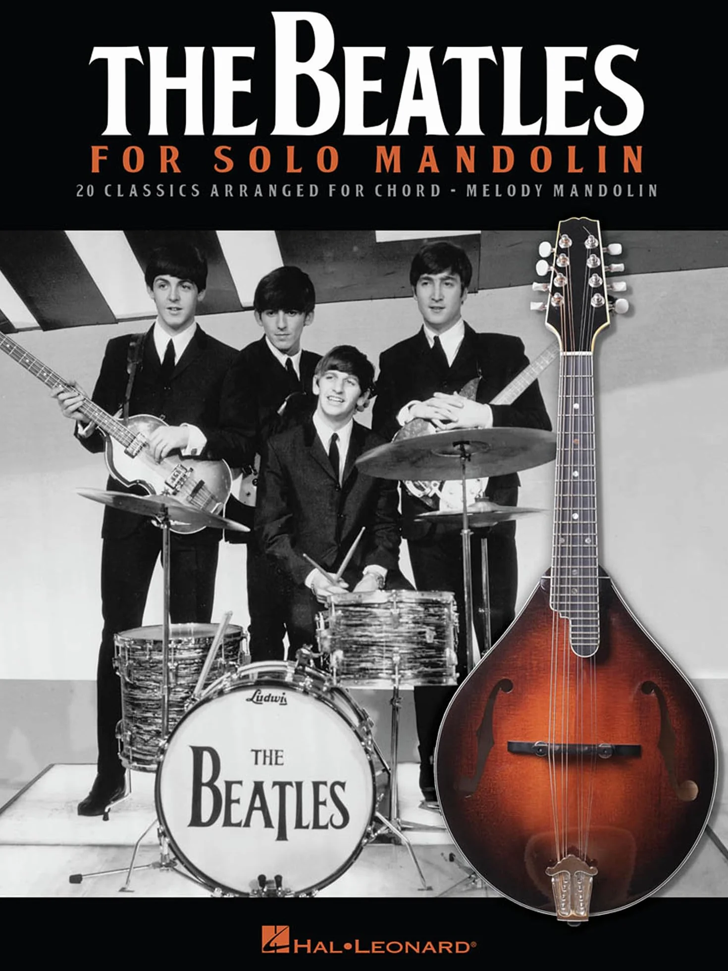 The Beatles for Solo Mandolin: 20 Classics Arranged for Chord - Melody Mandolin