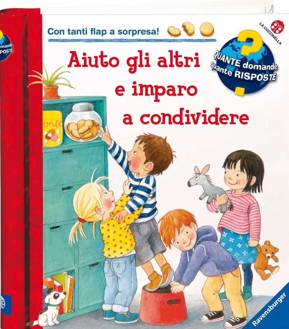 Aiuto gli altri e imparo a condividere. Un libro con tante finestrelle. Ediz. a colori
