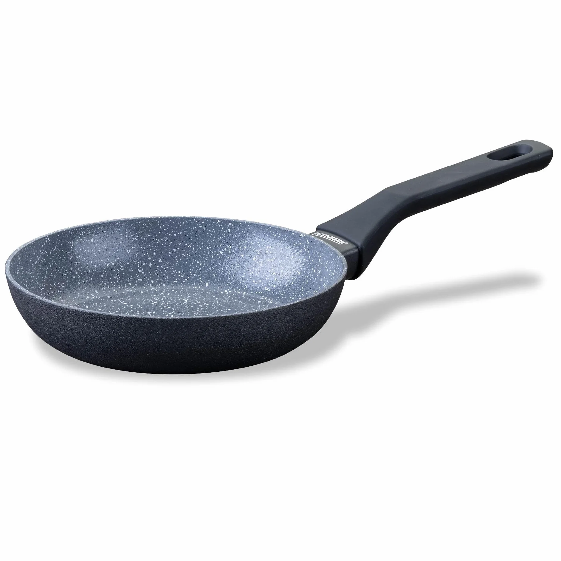 Fackelmann Patelnia Cosmo – średnica 20 cm z tłoczonego aluminium, powłoka ceramiczna Excilon bez użycia PFAS, uchwyt Soft-Touch, czyszczenie ręczne