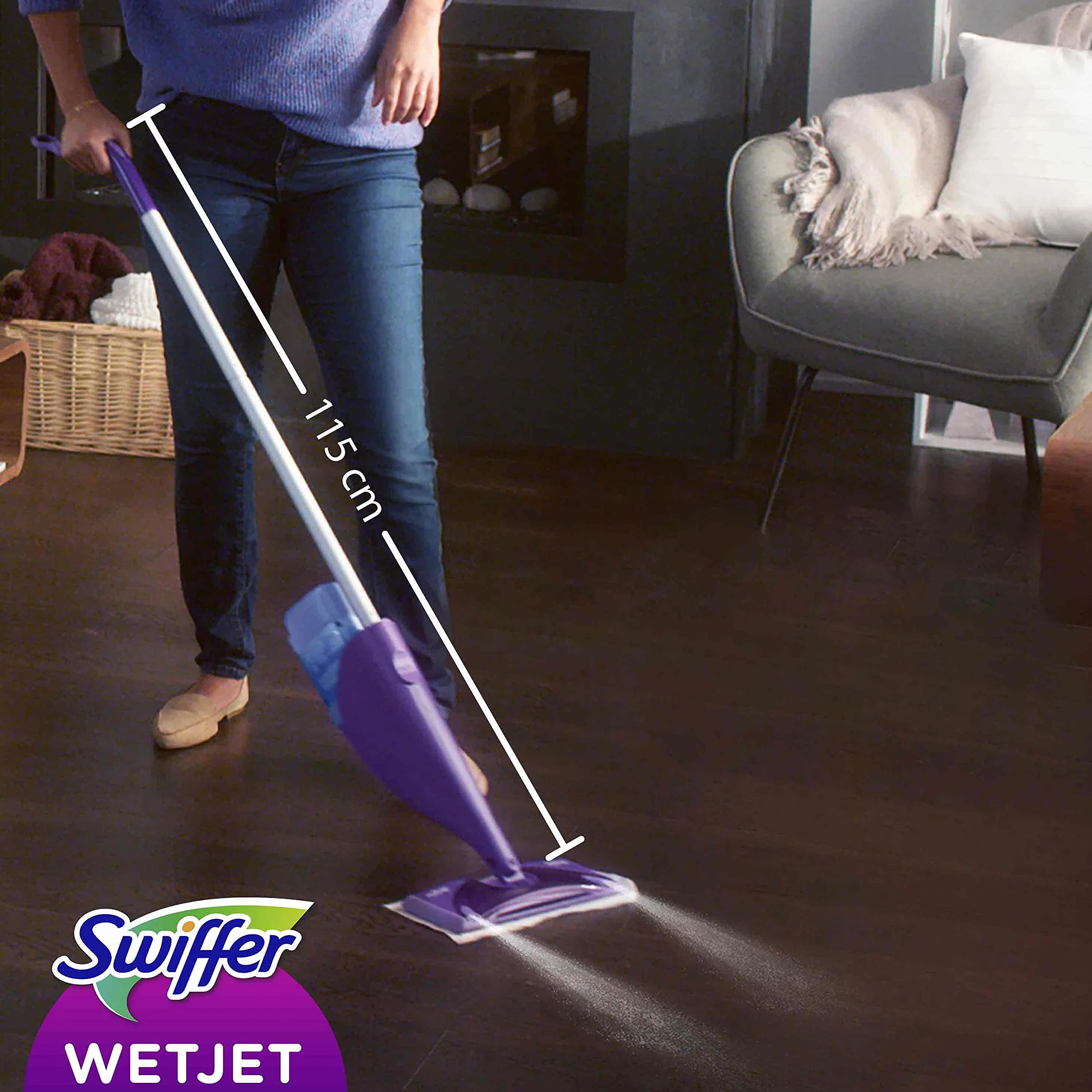 Swiffer WetJet - Spray I Mop All-in-1 - Zestaw Startowy