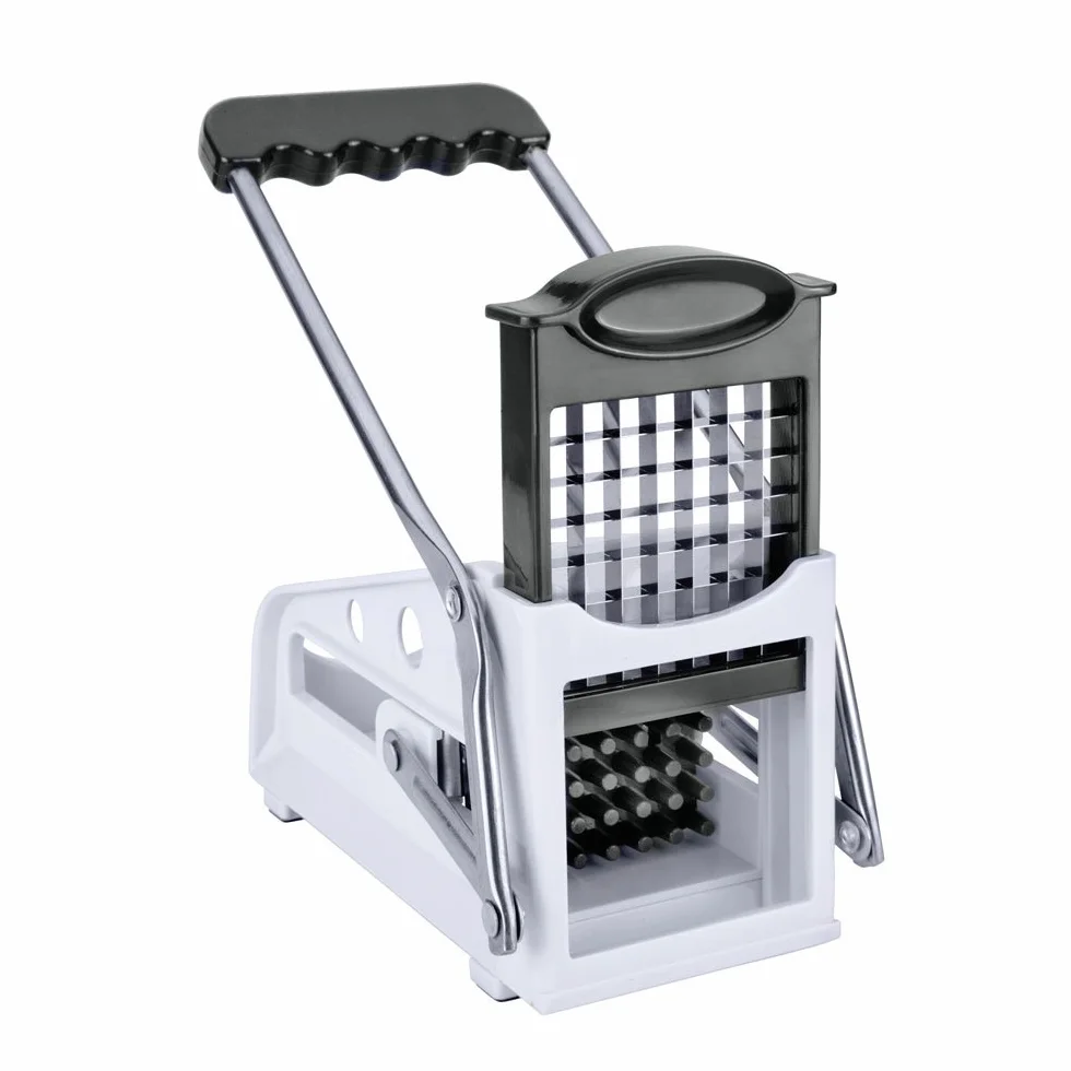 Metaltex Krajalnica do Frytek Pl/Inox - Czarny, Srebrny, Biały - ABS
