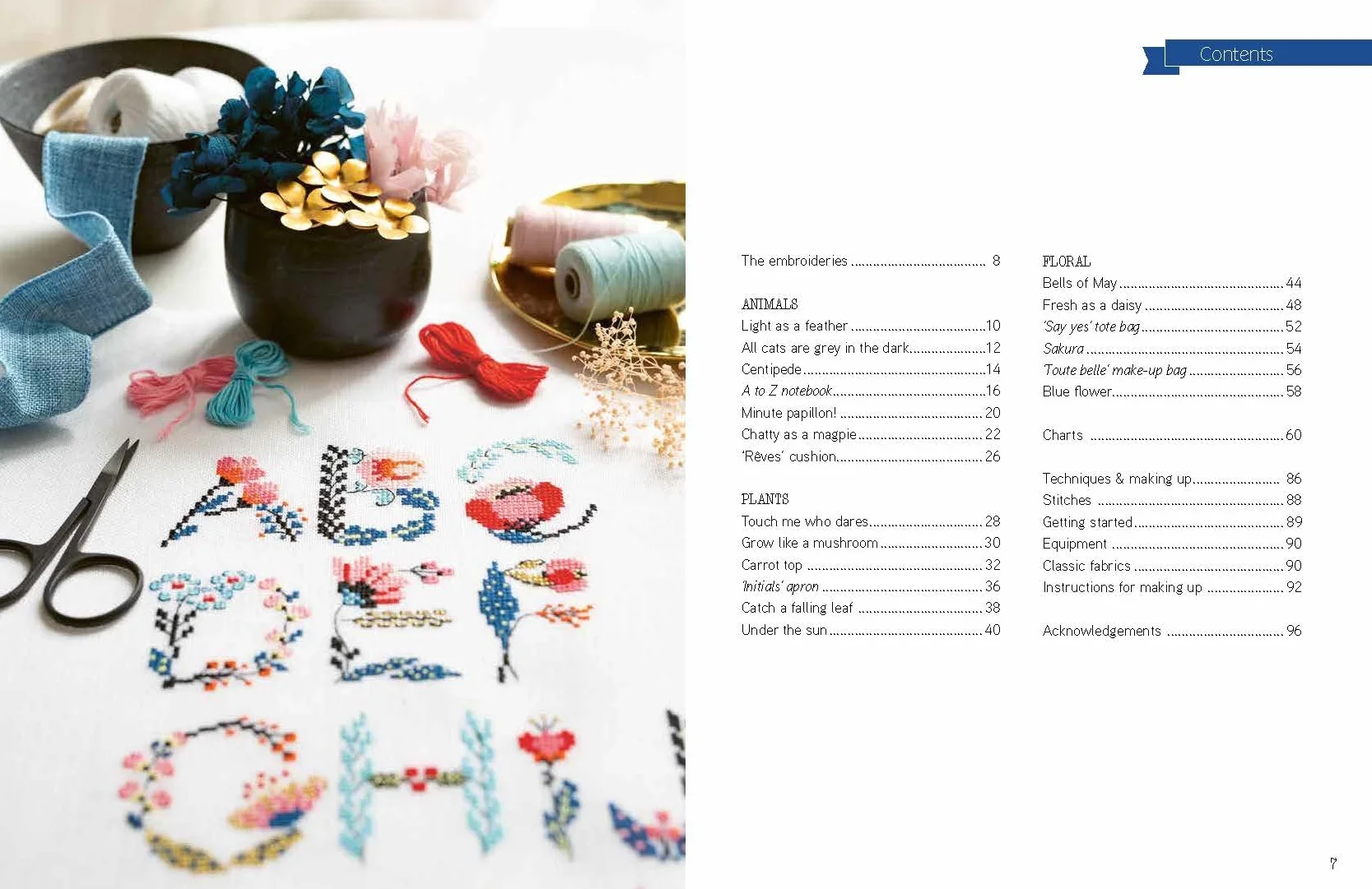 Cross Stitch Alphabets: 14 Beautiful Designs Inspired by the Natural World