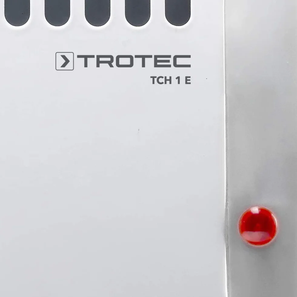 TROTEC Konwektor TCH 1 E Grzejnik elektryczny do ogrzewania małych pomieszczeń 10 m² / 25 m³ moc 450 W energooszczędny z czujnikiem mrozu