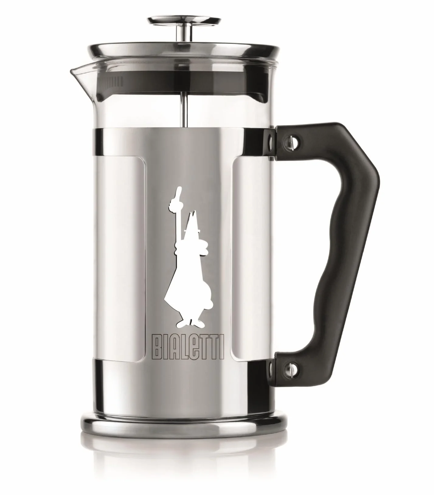 Bialetti Zaparzacz do Kawy, Czarny/Srebrny
