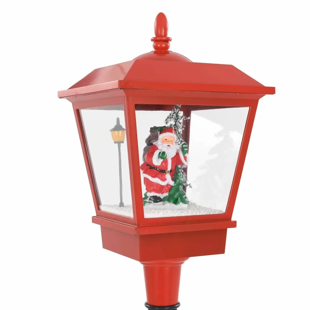 vidaXL Świąteczna latarnia z Mikołajem, 180 cm, LED