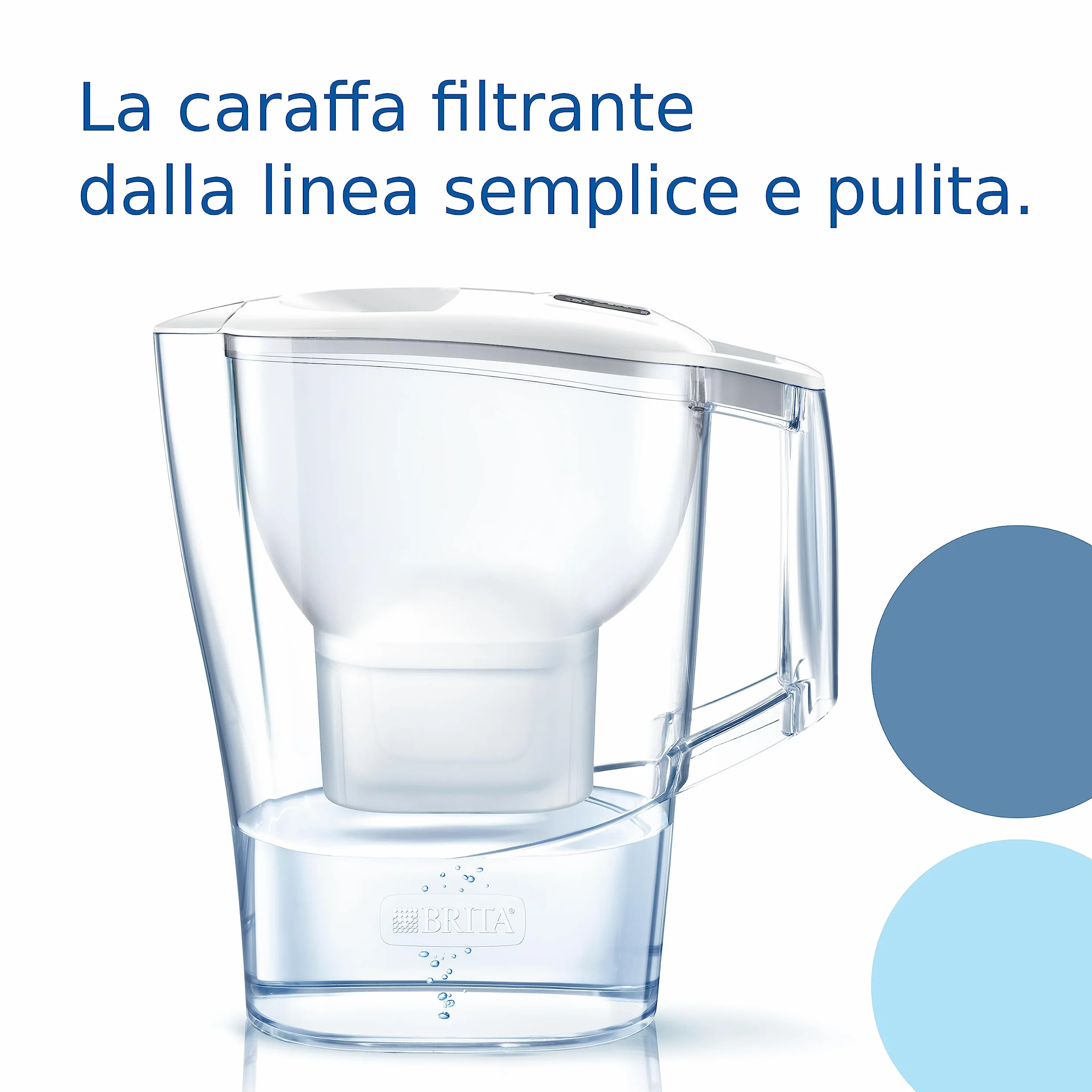 Brita Aluna Dzbanek Filtrujący, Biały, 2,4 l